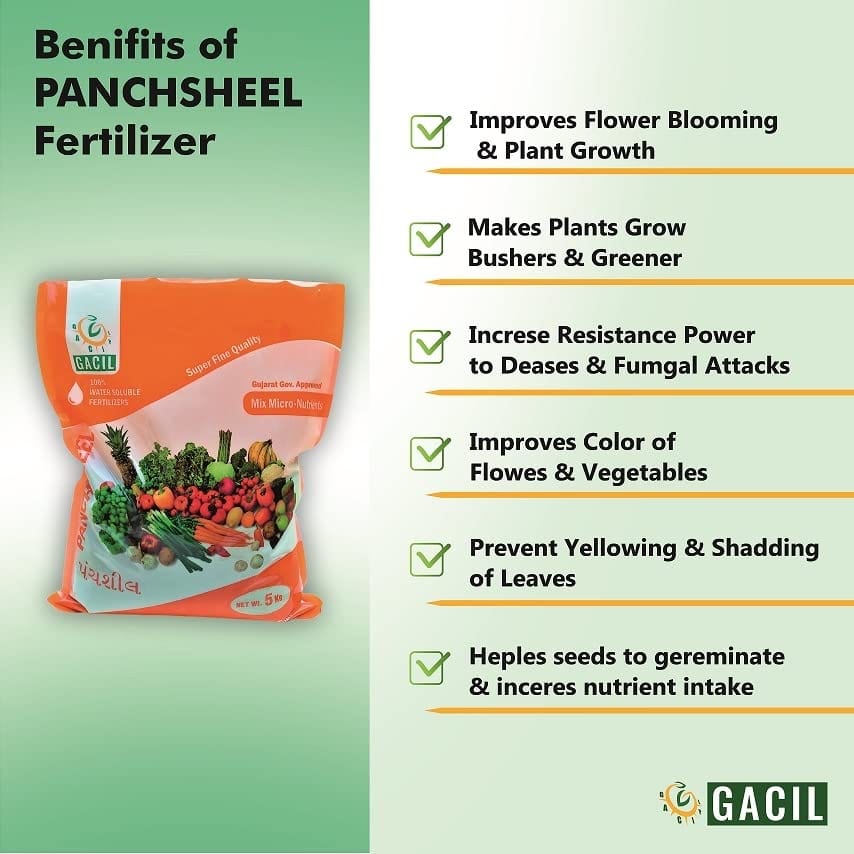 Panchsheel Micronutrients Extract Mixture Fertilizer Powder (5 Kg)