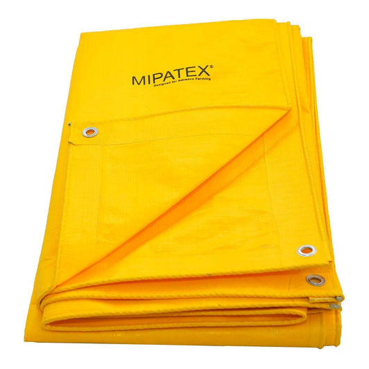 Mipatex Tarapaulin Sheet (40ft x 30ft, 200 GSM, Yellow)