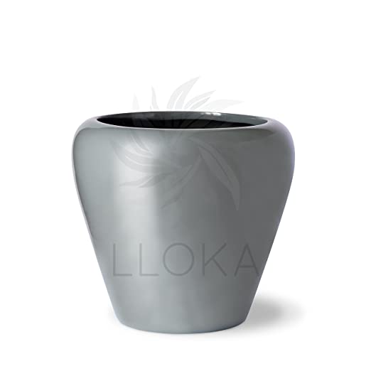 LLOKA Luxurious Fiberglass Floor Planters (Marga_APL_01)