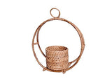 The Weaver's Nest Handmade Natural Cane Planter (35 X 15 X 42 cm)