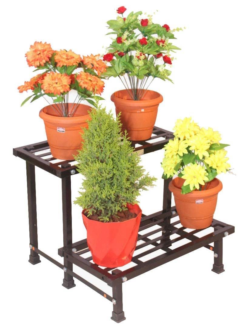 Akura 2-Step Metal Planter Stand