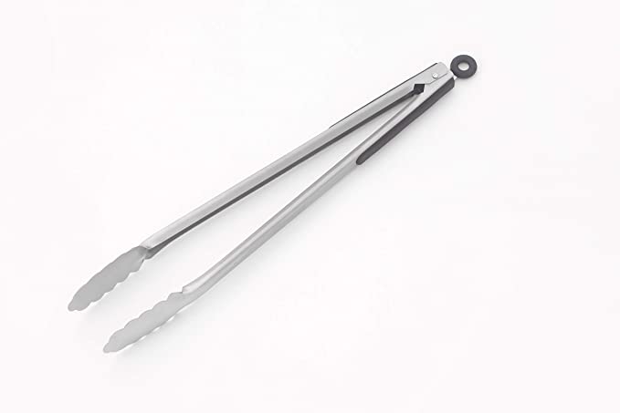 Flareon Barbeque Stainless Steel Cooking Tongs 17" inch