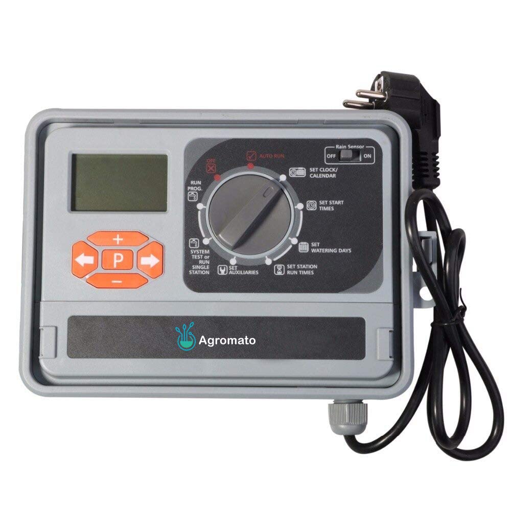 Aqualin Automatic Irrigation Water Timer (AC 230V, 11 Station Controller)