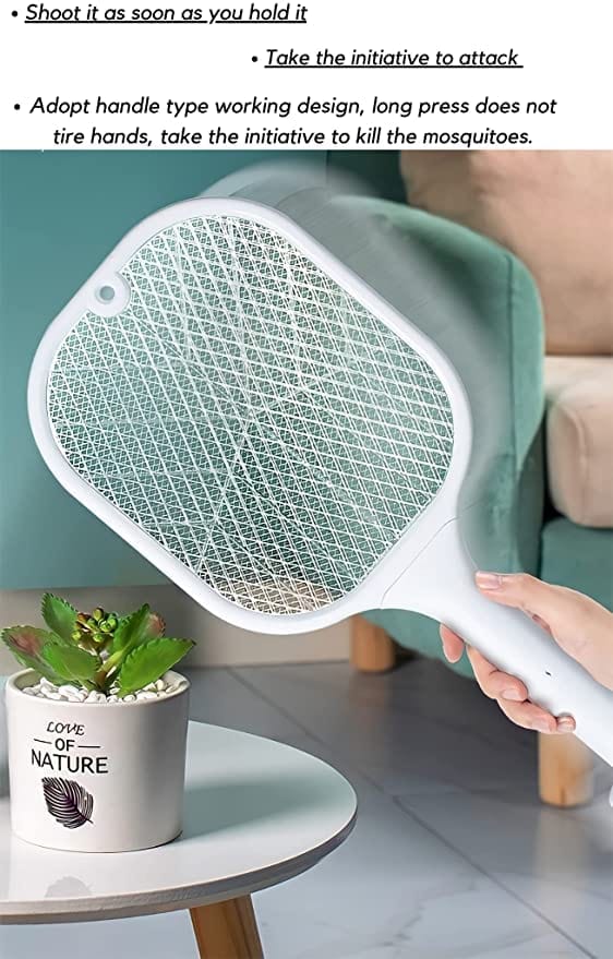 Electric Fly & Mosquito Killer Racket