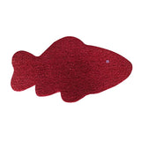 Mats Avenue Fish Shaped Coir Doormat with Thick Rubber Backing (40x70cm)