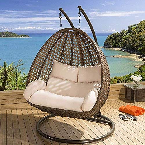 Dreamline Double Seater Hanging Swing Jhula With Stand For Balcony/Garden/Indoor