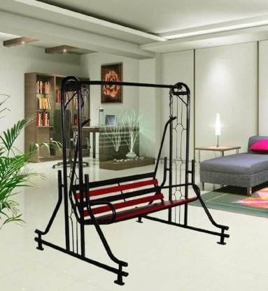 Kaushalendra Iron Swing Jhula with Iron Stand (2 Seater)