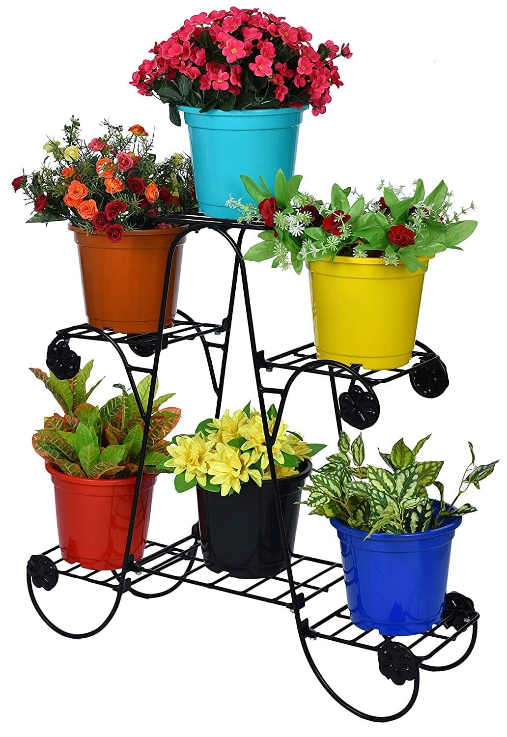 Akura 6 Tier Metal Planter Stand