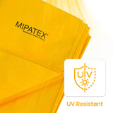 Mipatex Tarapaulin Sheet (130 GSM, Yellow)