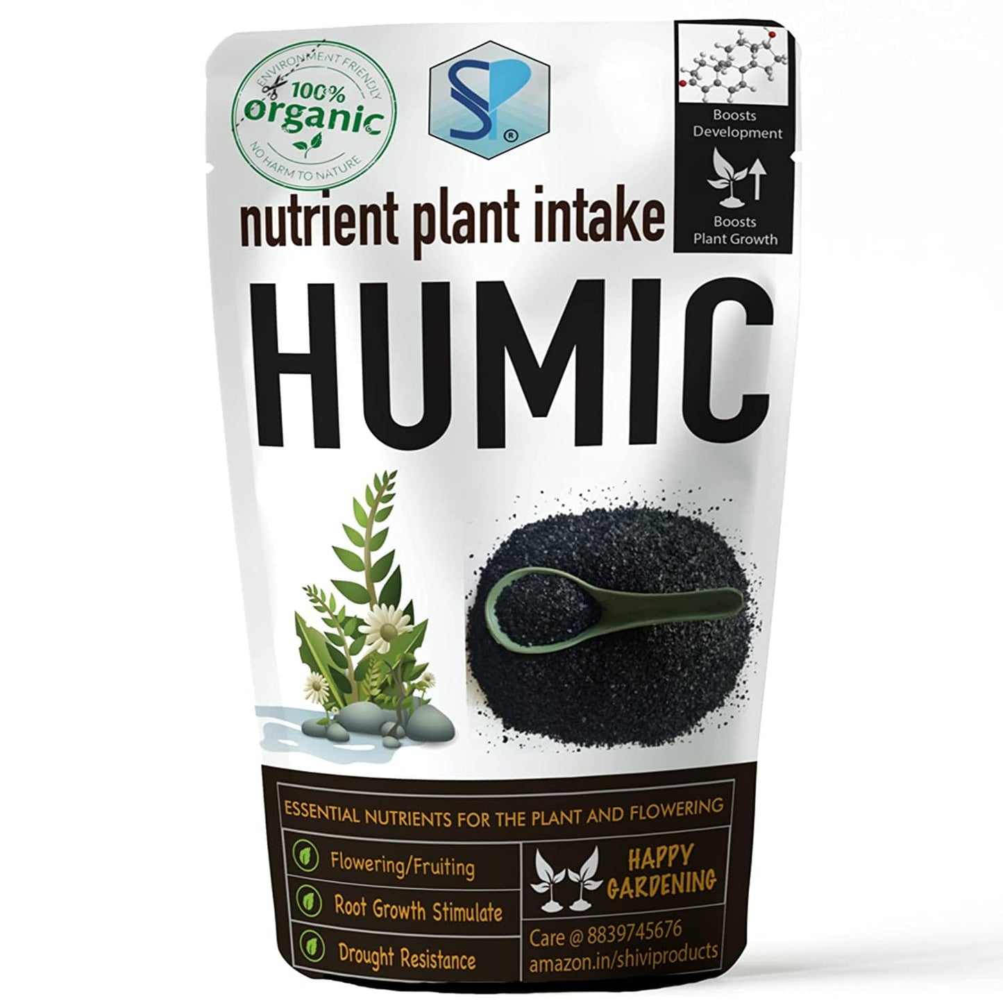 Shiviproducts Organic Humic Acid And Natural Plant Growth Stimulator