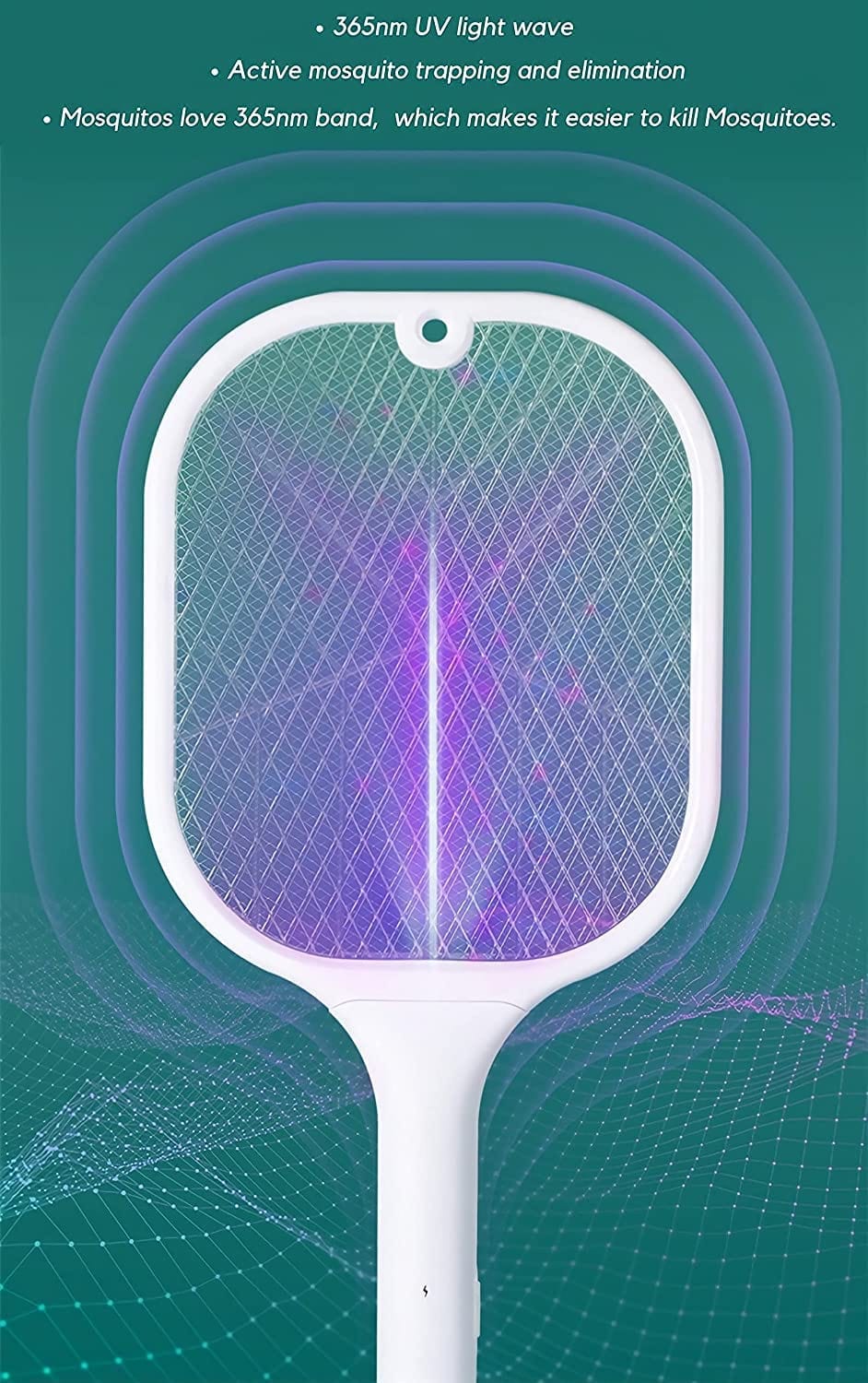 Electric Fly & Mosquito Killer Racket