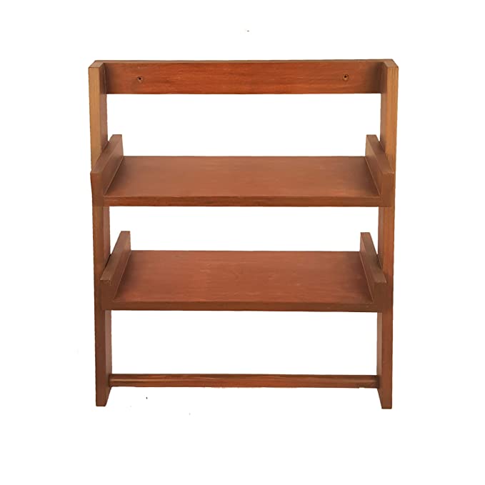 Lycka Birch Wood Ladder Display Wall Mounted Shelves