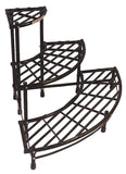 Akura Corner Metal Planter Stand