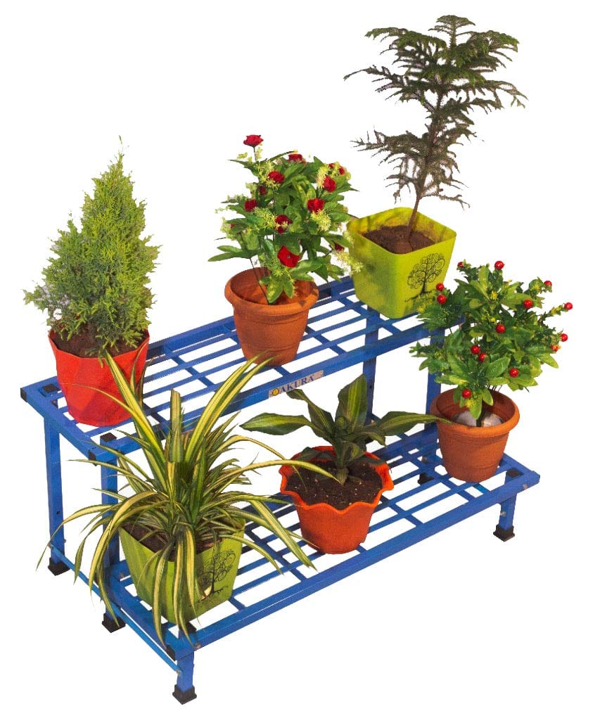 Akura 2-Step Metal Planter Stand