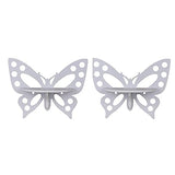 Raytrees Wooden Butterfly Design Wall Shelves For Room Décor- Set of 2