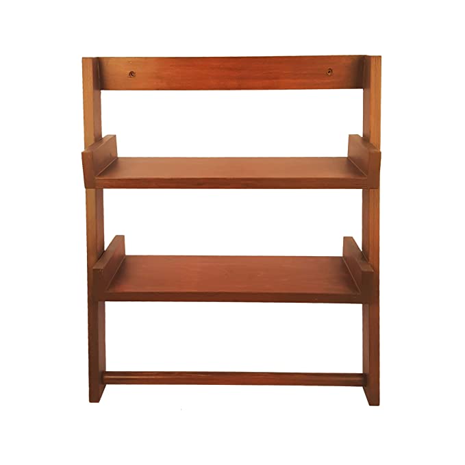 Lycka Birch Wood Ladder Display Wall Mounted Shelves