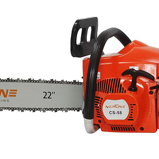 Neptune 2 Stroke Petrol Engine 58CC Chain Saw With 22Inch Cutter Bar CS-58