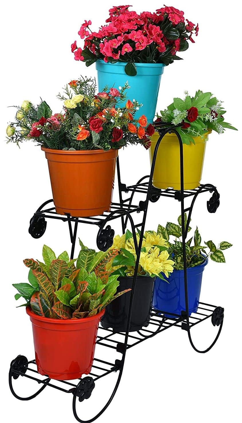 Akura 6 Tier Metal Planter Stand