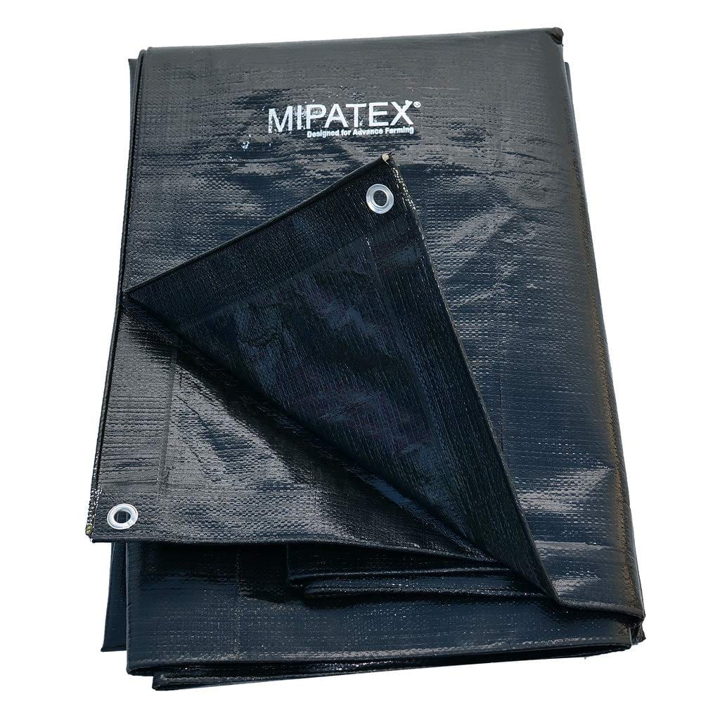 Mipatex Tarpaulin Sheet (150 GSM, Black)