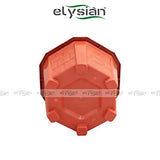 Elysian Hexagonal Plastic Planter with Drainage Hole