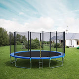 Fitness Guru Toddler Trampoline With Net Safety High Mould Base