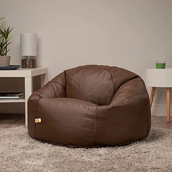 Kushuvi Bean Bag Chair & Footrest (With Beans)