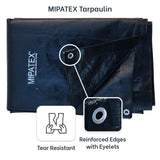 Mipatex Tarpaulin Sheet (150 GSM, Black)