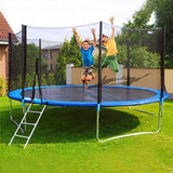 Fitness Guru Toddler Trampoline With Net Safety High Mould Base