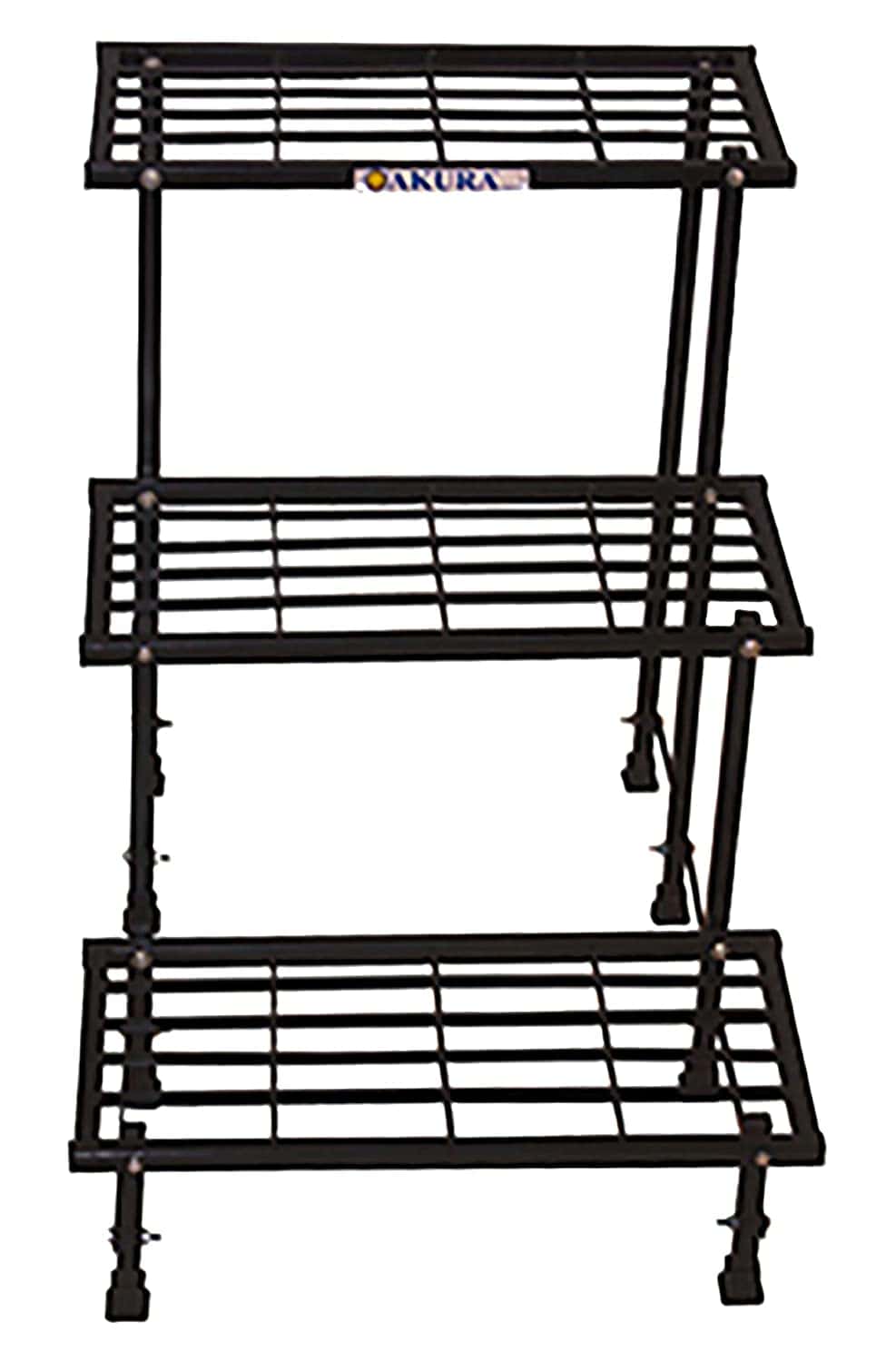 Akura 3-Step Metal Planter Stand