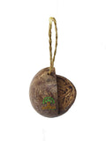 Mats Avenue Open Bird Feeder Made of Coconut Shell (Hand Crafted)