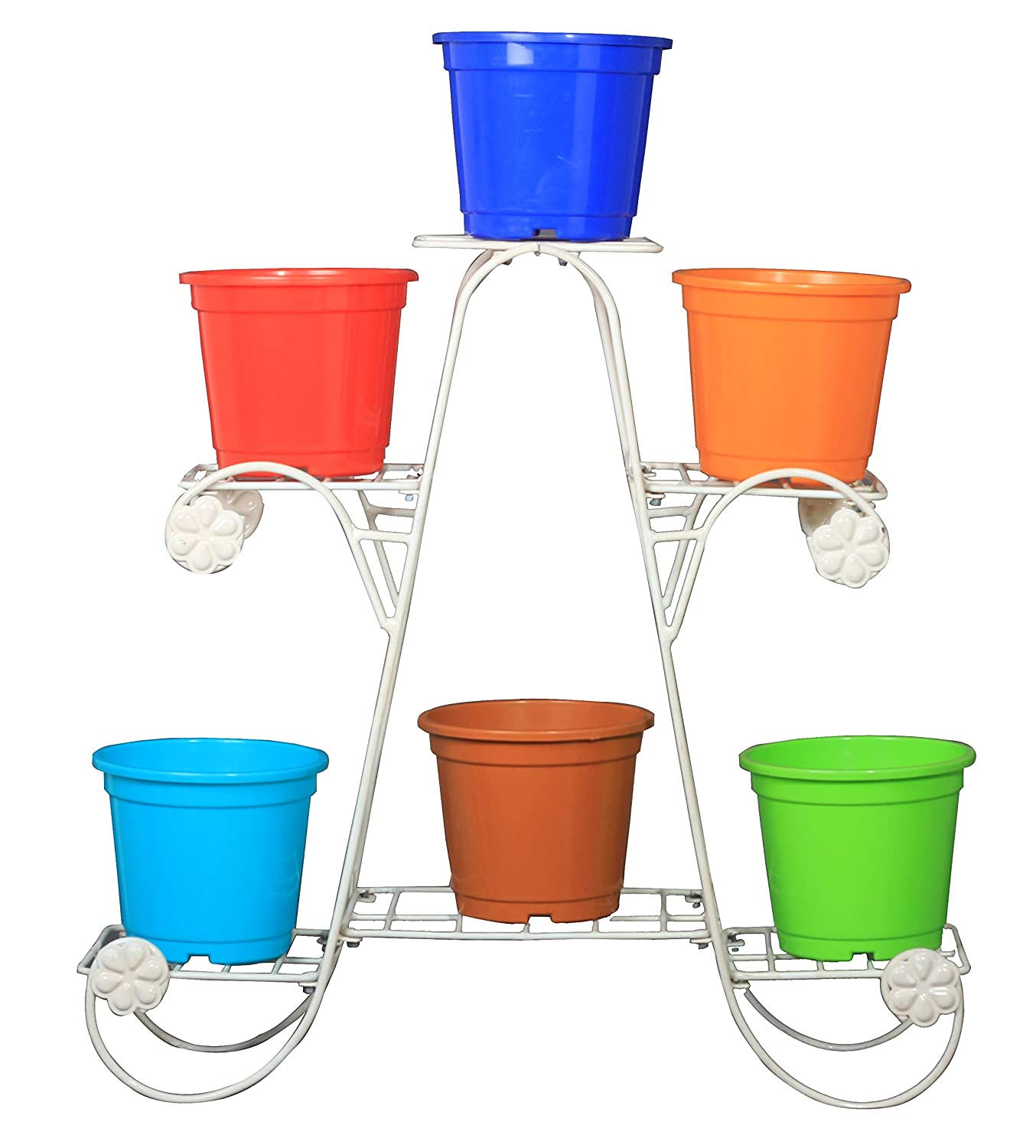 Akura 6 Tier Metal Planter Stand