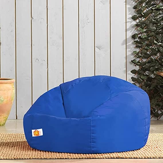 Kushuvi Bean Bag Chair & Footrest (With Beans)