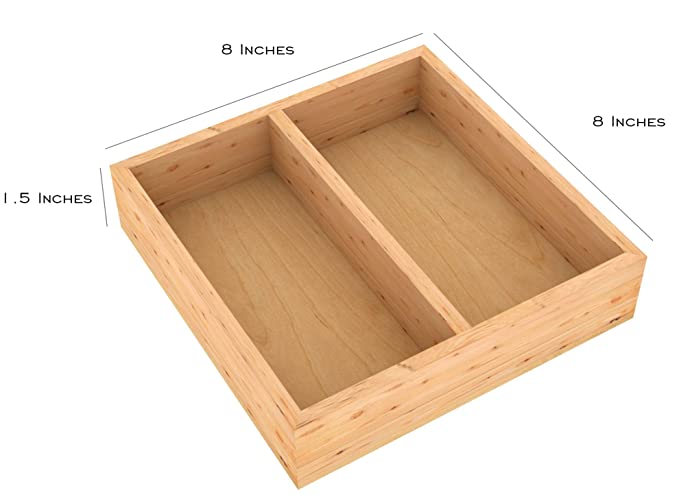 Lycka Wooden Planter Tray (8 Inches)