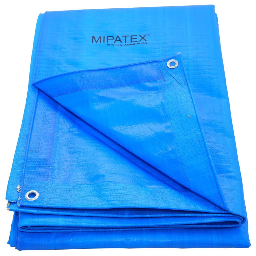 Mipatex Tarapaulin Sheet (50ft x 30ft, 150 GSM, Blue)