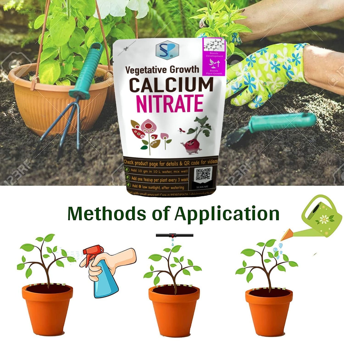 Shiviproducts Calcium Nitrate Fertilizer