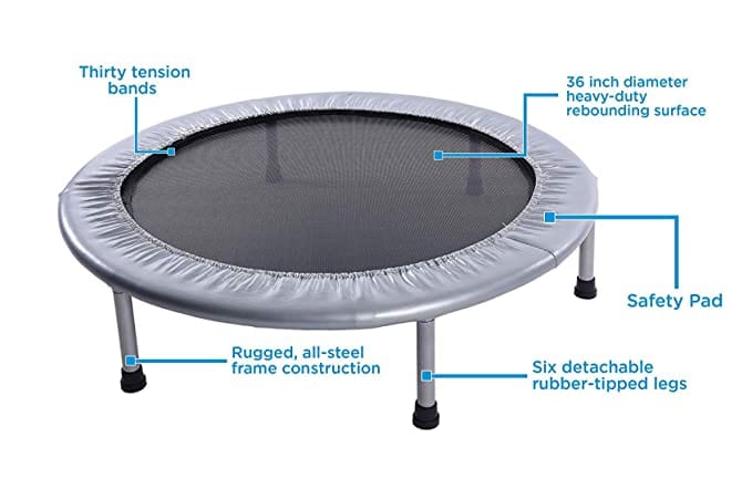 Fitness Guru LP Trampoline (Multicolour)