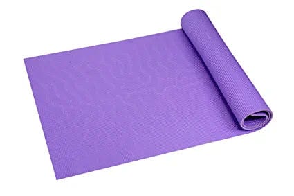 Kushuvi Anti-Skid 6 Feet Long Extra Thick Yoga Mat (Purple)