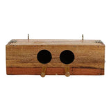 Elysian Decorative Wooden Bird House for Garden (25x9.5x8 cm)