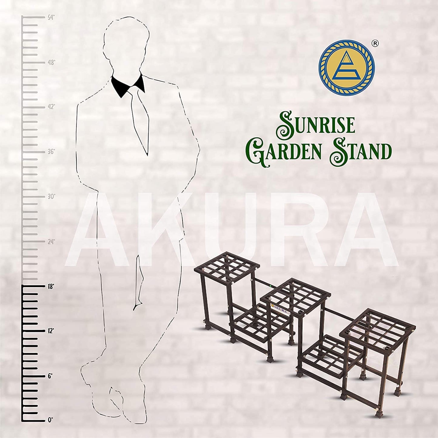 Akura Metal Planter Stand