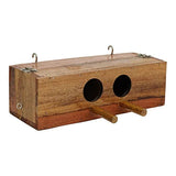 Elysian Decorative Wooden Bird House for Garden (25x9.5x8 cm)