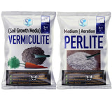 Shiviproducts Horticultural Perlite And Vermiculite Combo