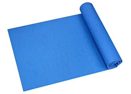 Kushuvi Anti-Skid 6 Feet Long Extra Thick Yoga Mat (Blue)