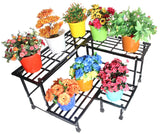 Akura Corner Metal Planter Stand