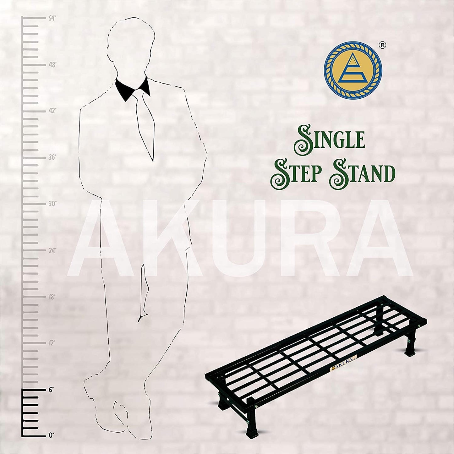 Akura Delight Metal Gardening Stand/Planter Stand