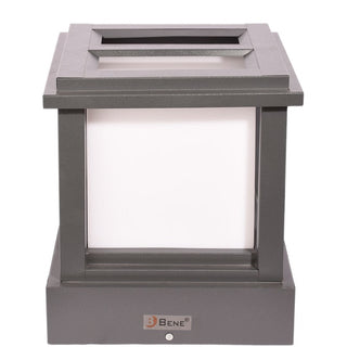 Tokyo Square Garden Light 26 cms (Milky, Grey)