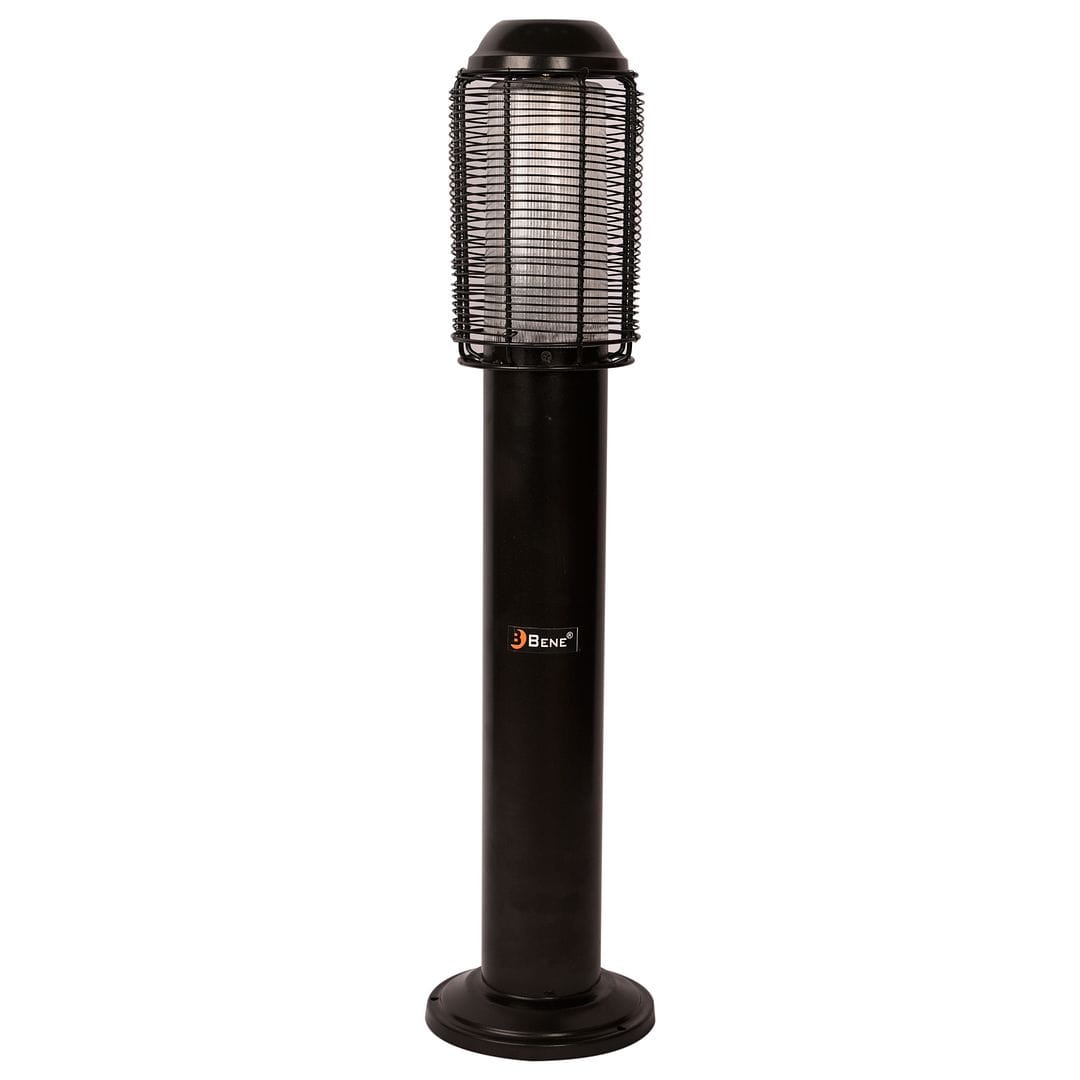 BENE Vaasa Bollard Light 62 cms (Milky, Black)