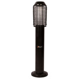 BENE Vaasa Bollard Light 62 cms (Milky, Black)