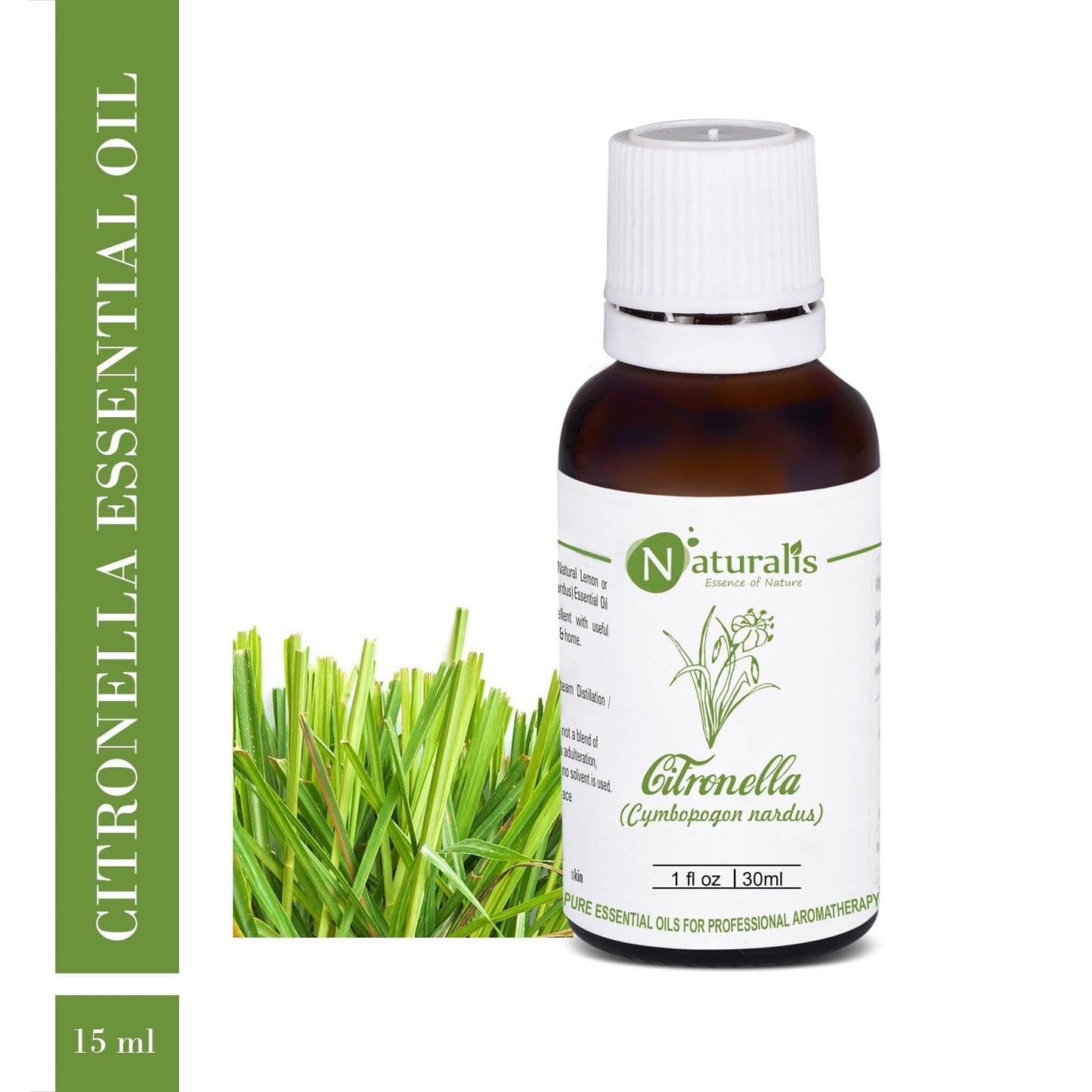 Citronella (Ceylon) Essential Oil - Pure & Natural