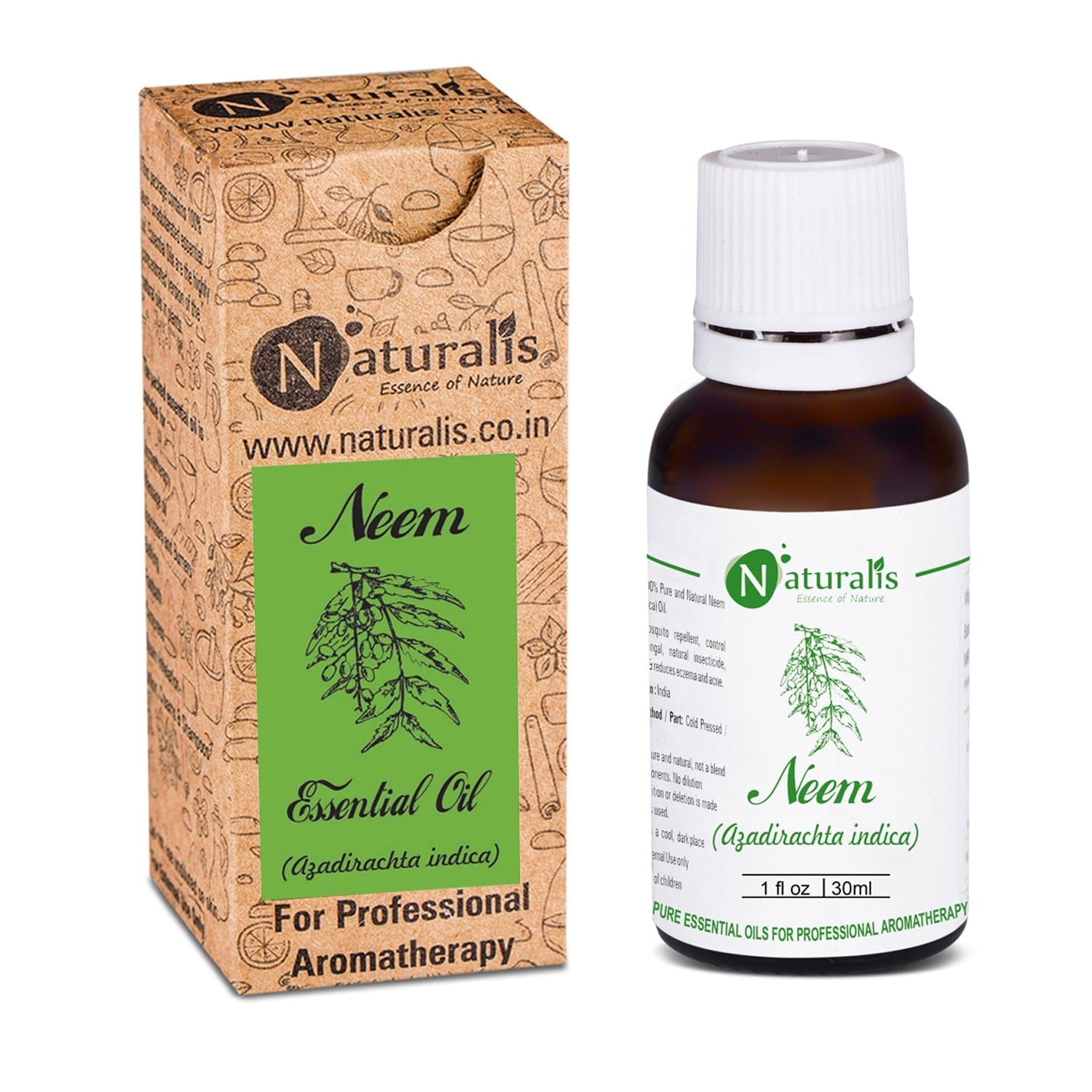 Naturalis Coldpress Raw Neem Oil - Pure & Natural