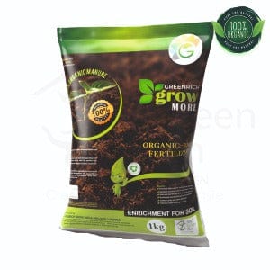 MyGreenBIn Greenrich Grow More Organic Bio Fertilizer (1Kg)